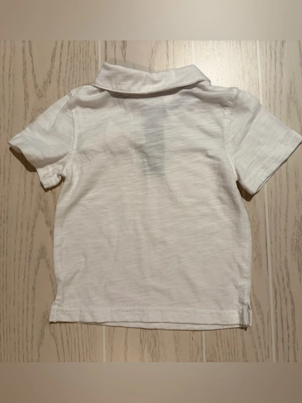 Cat & Jack Baby Boy 18M Outfit 3Pc‎ Set Blue Polo Shirt Shorts EUC